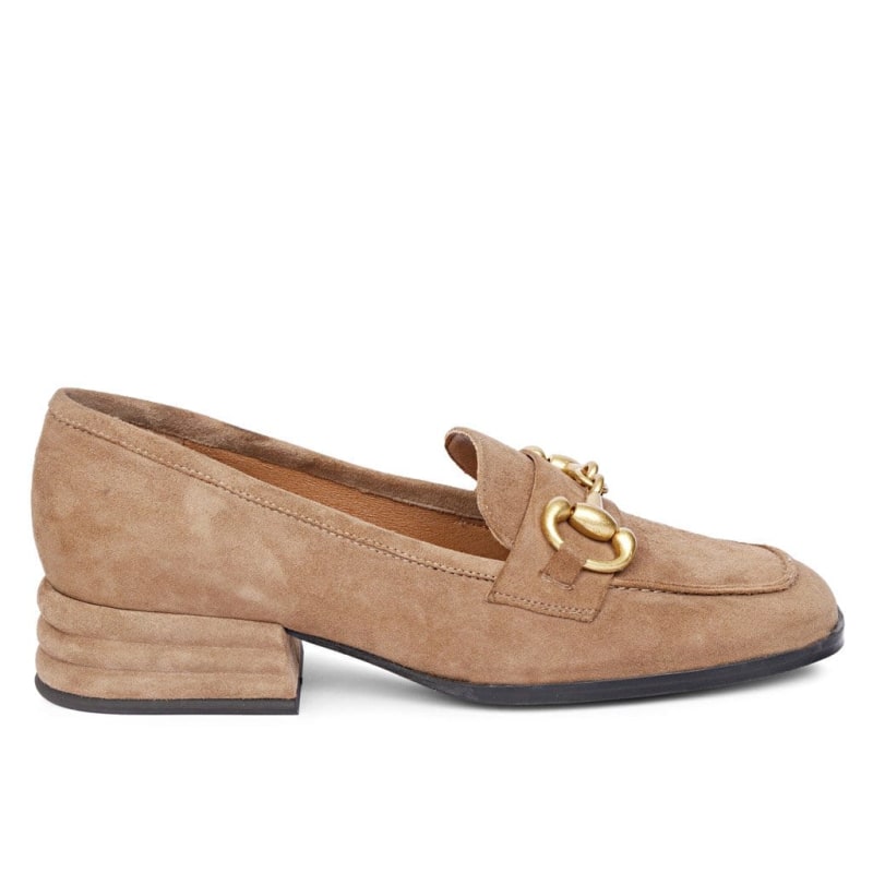 Thumbnail of Jenny Suede Loafer - Taupe image