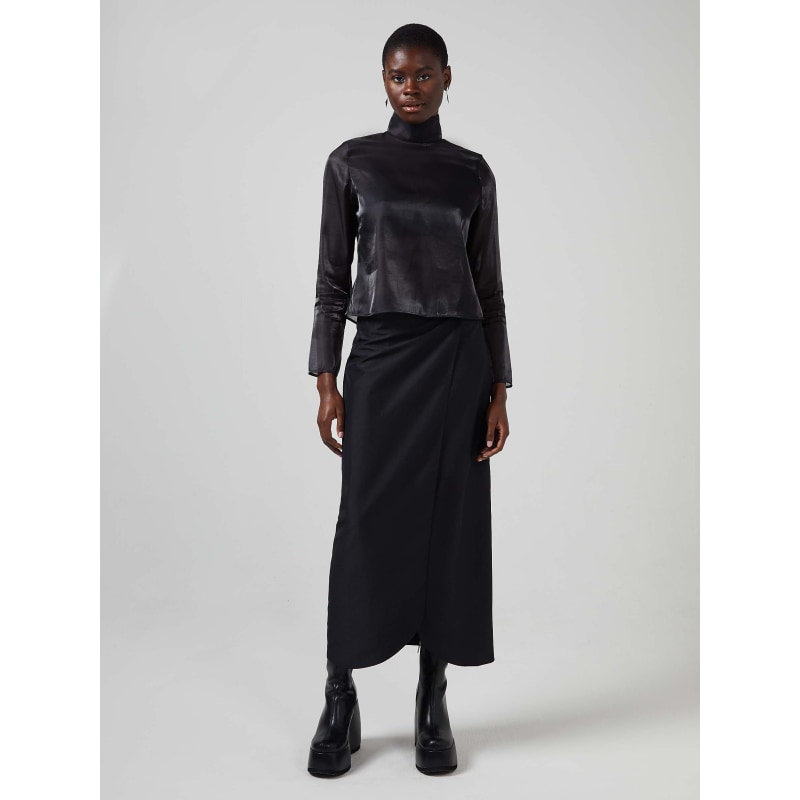 Thumbnail of Li Utilitarian Maxi Wrap Skirt image