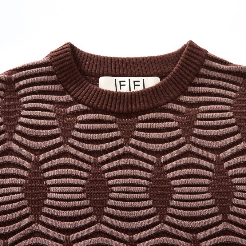 Vintage Geometric Pattern Jumper - XL main image 0