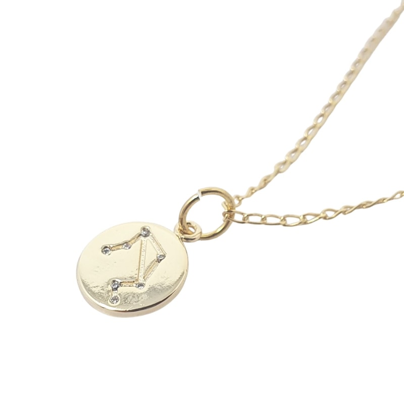 Libra constellation shop necklace