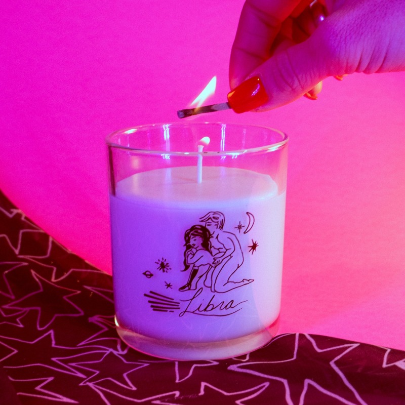 Thumbnail of Libra Unique Zodiac Scented Candle image