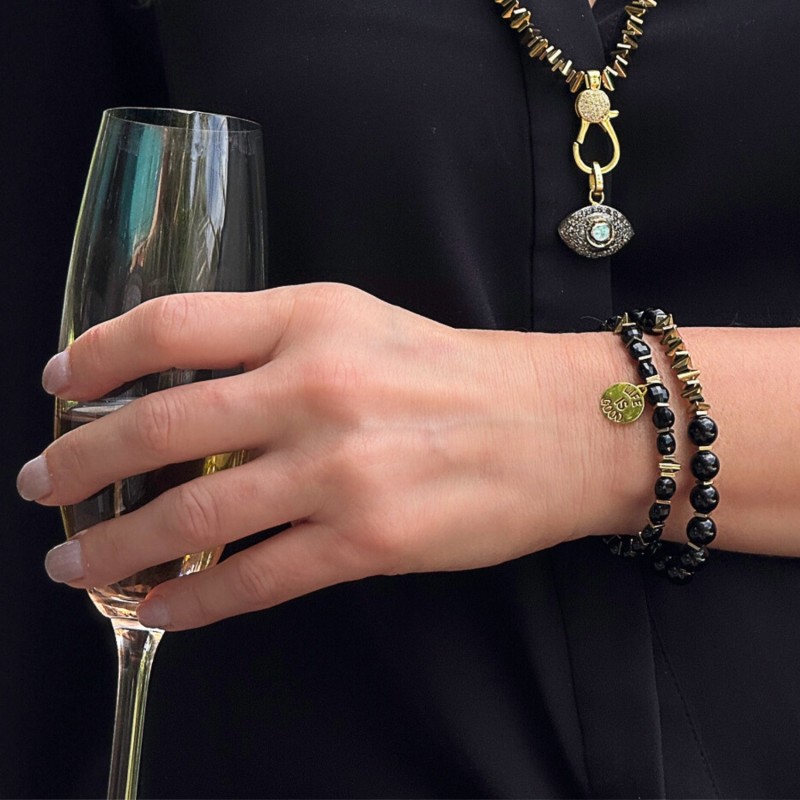 Life is good bracelet top