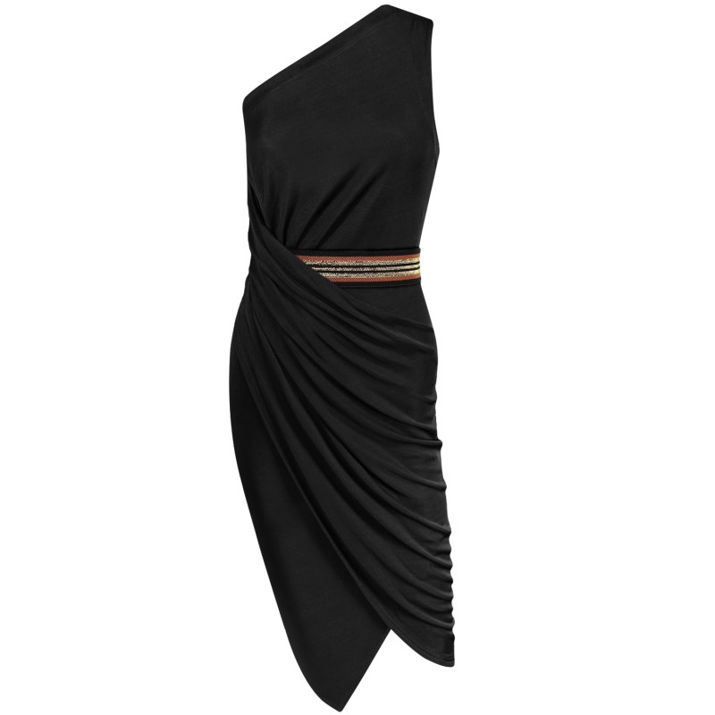 Thumbnail of Life Of Riley Black Rib Dress image