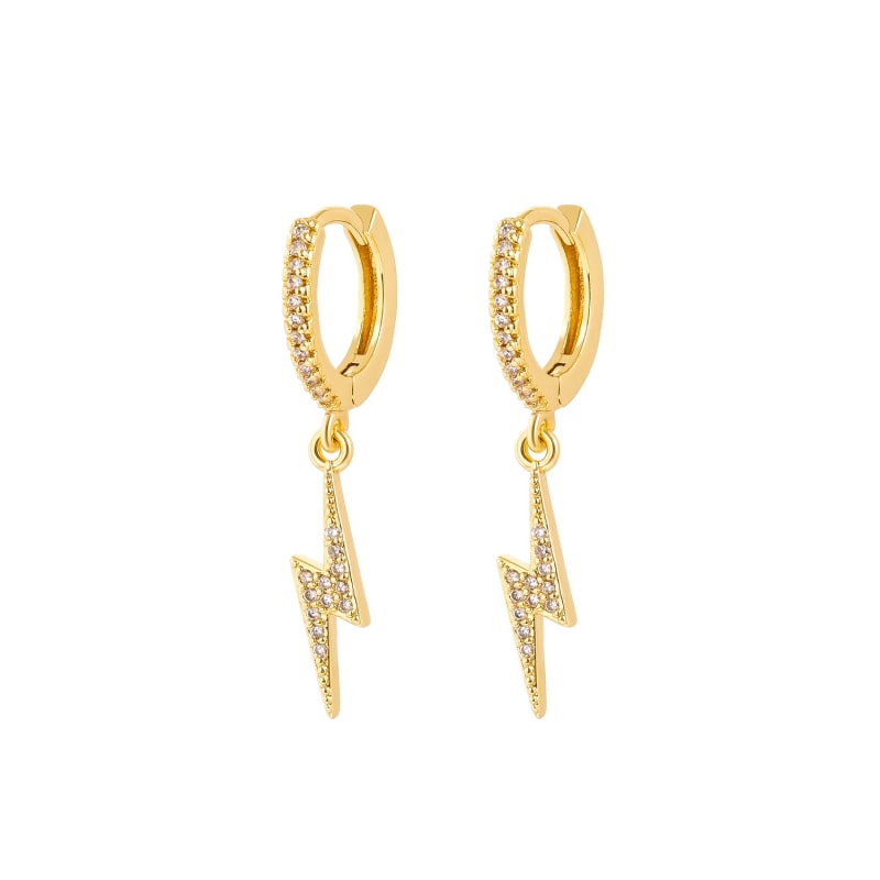 Lightning huggie hotsell earrings
