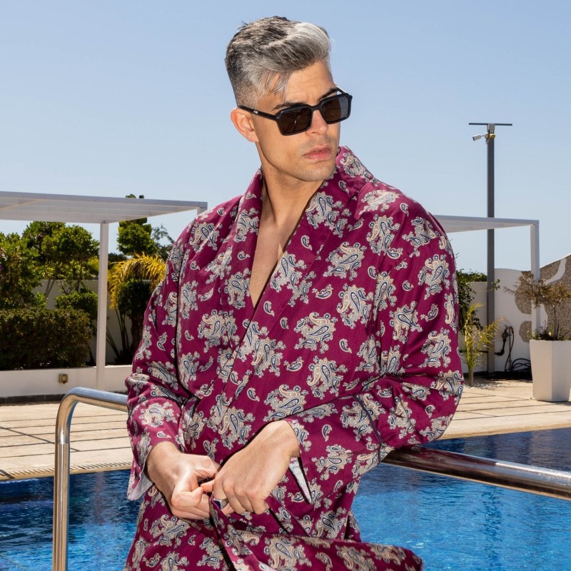 mens lightweight robe