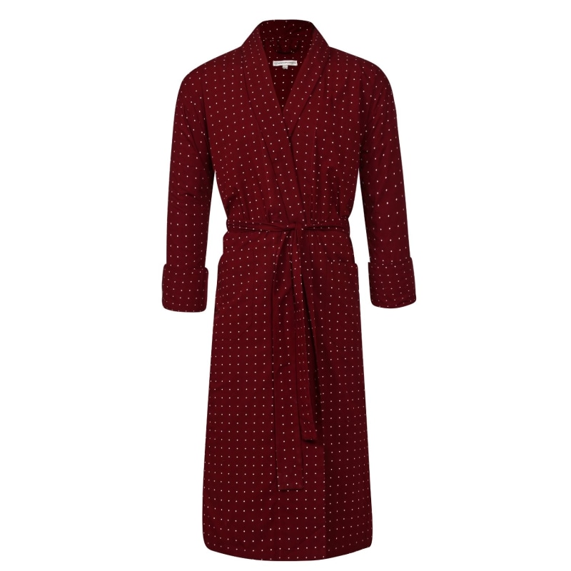 Thumbnail of Lightweight Men's Dressing Gown - Tosca Red image