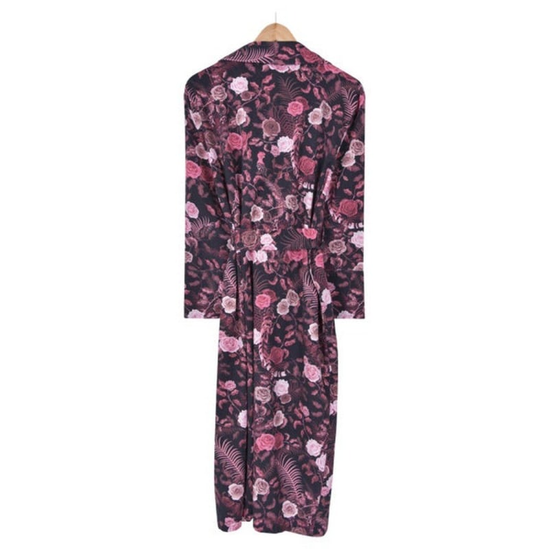 Thumbnail of Lightweight Women's Dressing Gown - Purple Bengal Rose image