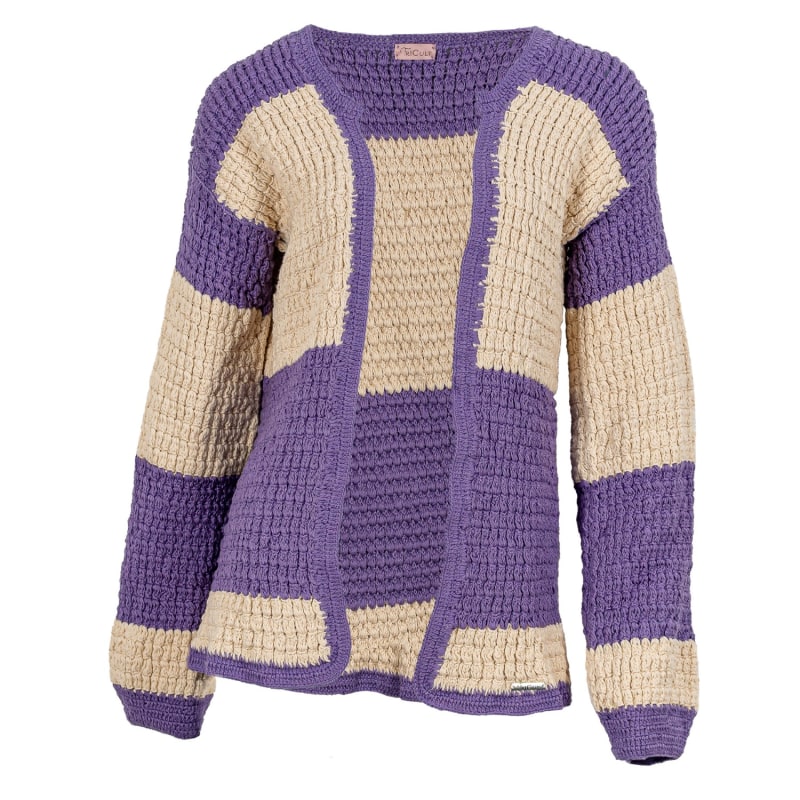 Thumbnail of Lilac Crochet Jacket image
