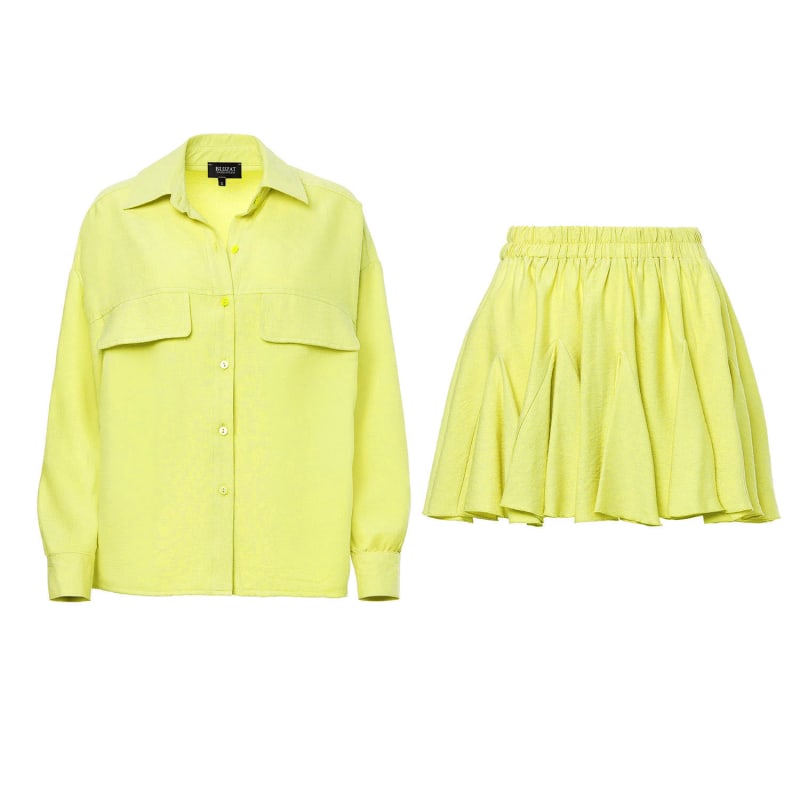 Shirt and matching skirt shop
