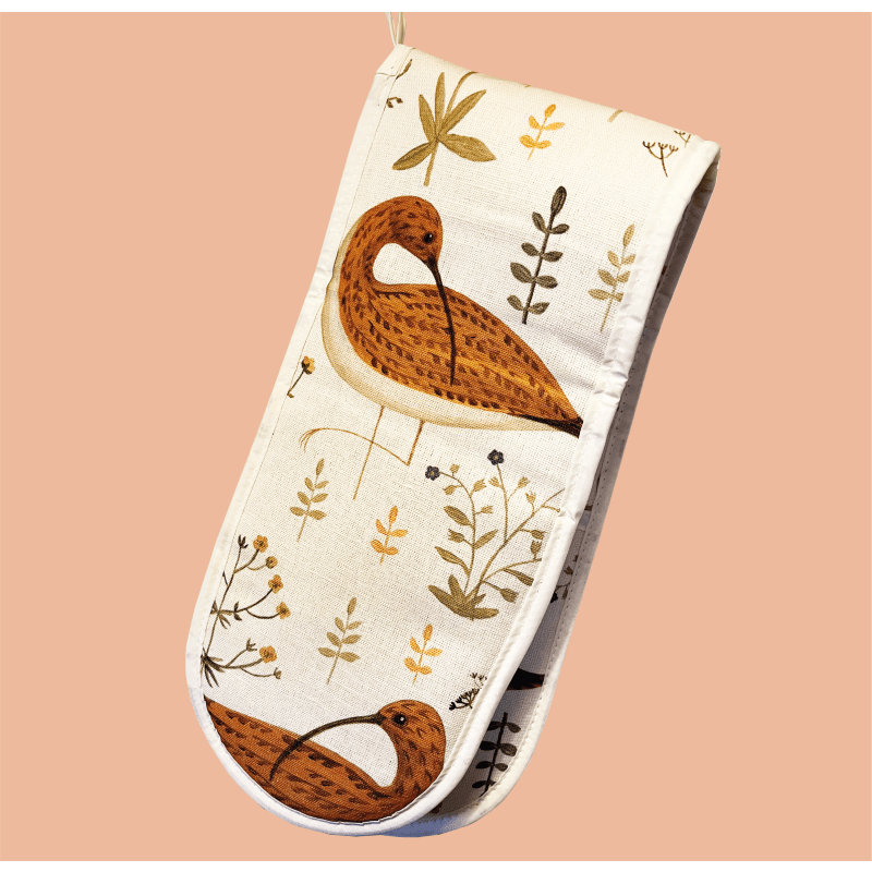 Thumbnail of Limited Edition Curlew Double Oven Gloves image