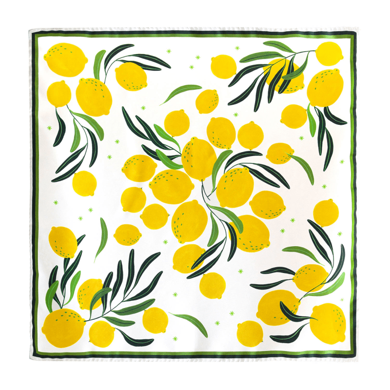 Thumbnail of Limoncello Large Silk Scarf image