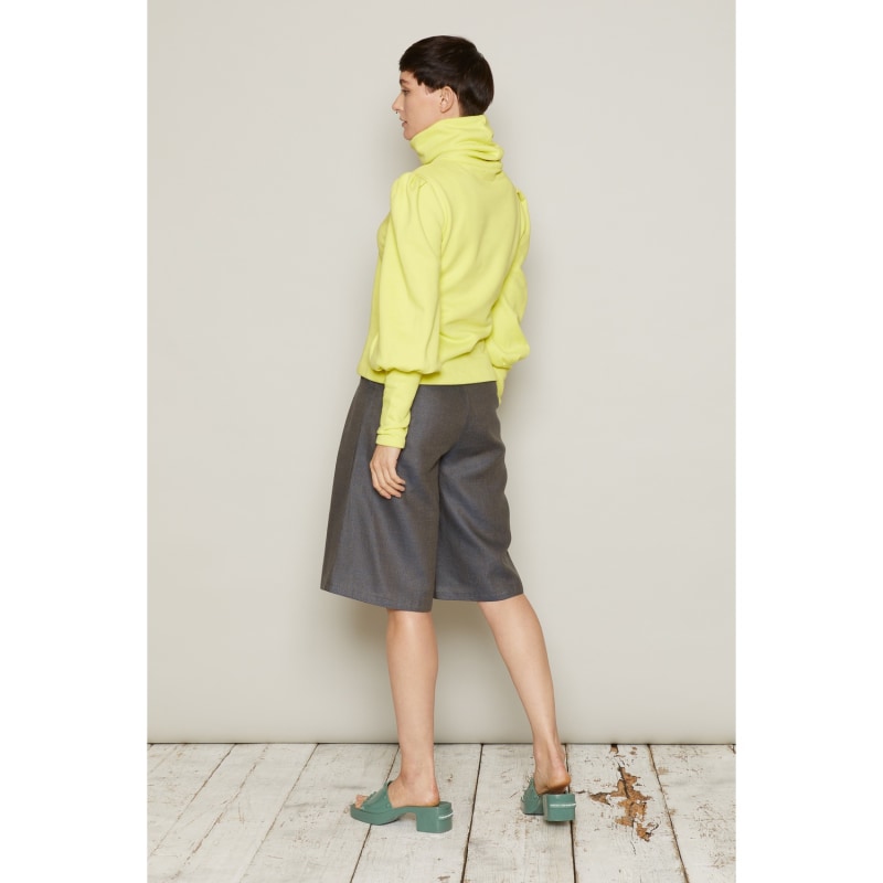 Thumbnail of Linen Flóki Shorts In Blue image