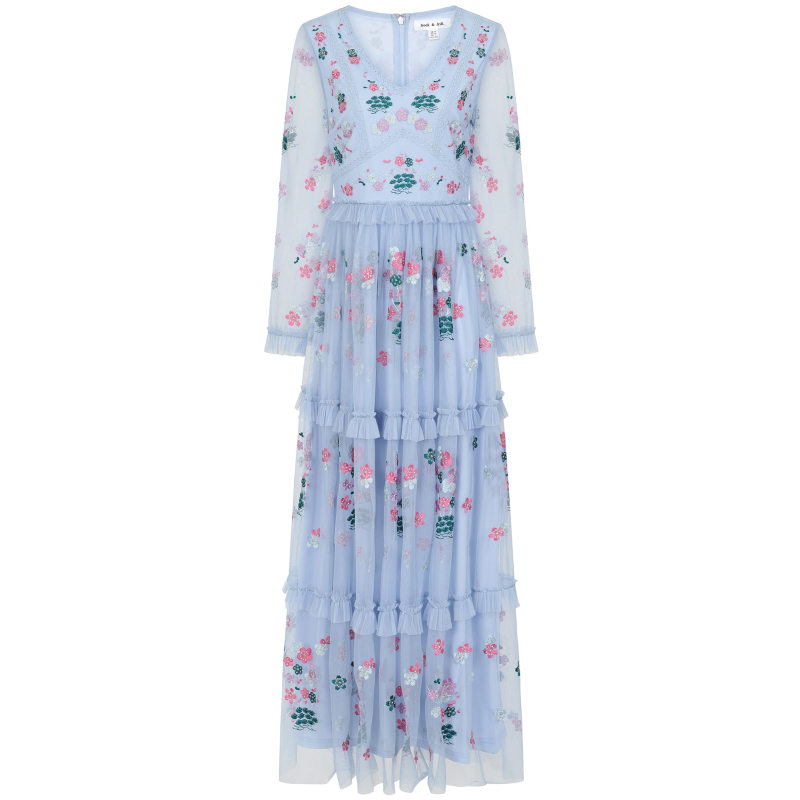 Frock and frill embroidered dress shop