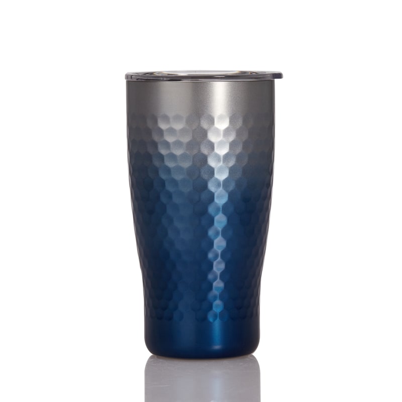 Thumbnail of Liven Glow™ Harmony Honey Comb Ceramic-Coated Stainless Steel Tumbler - Blue image