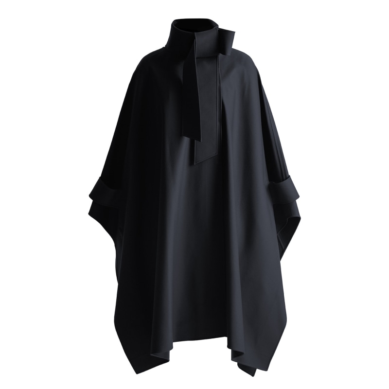 Thumbnail of The Artiste - Solid Black - Weatherproof - Cape image