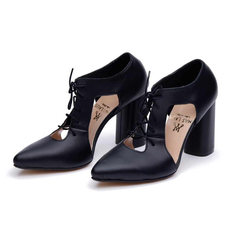 Black colour high heels sales