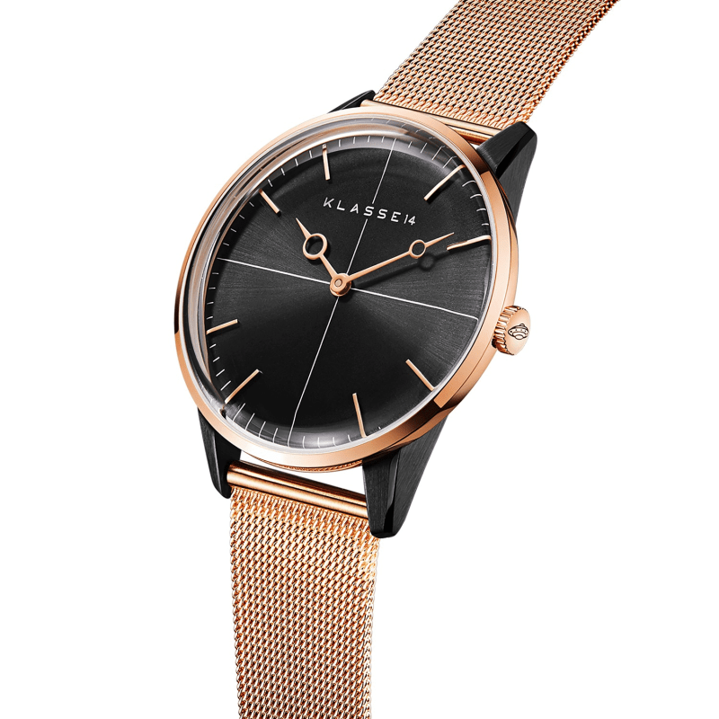 Thumbnail of Disco Volante Rose Gold Black Mesh 36Mm image