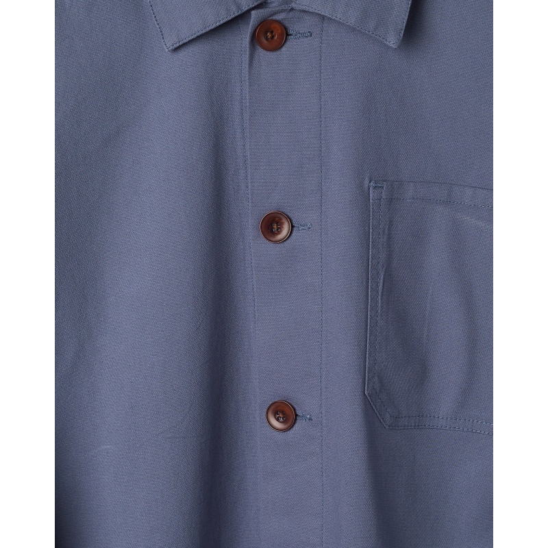 Thumbnail of The 3001 Buttoned Overshirt - Teal image