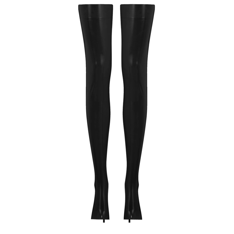 Latex Stockings - Black | Elissa Poppy | Wolf & Badger