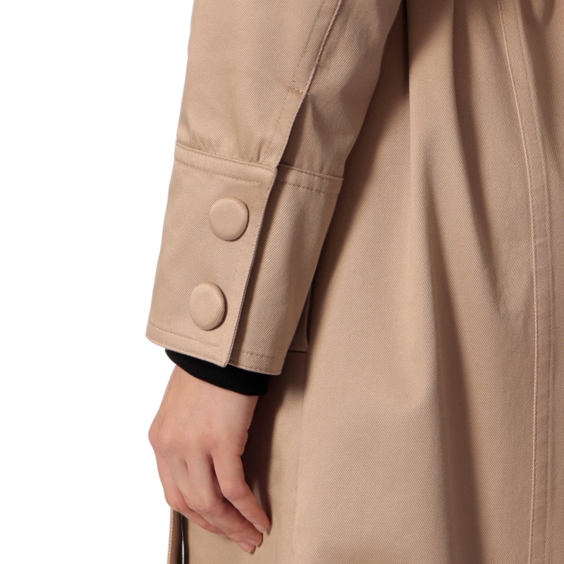 Beige midi coat shop