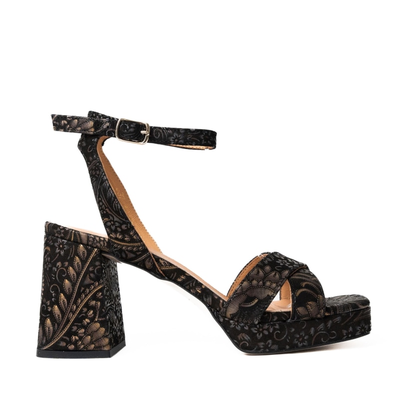 Black and gold designer heels hotsell