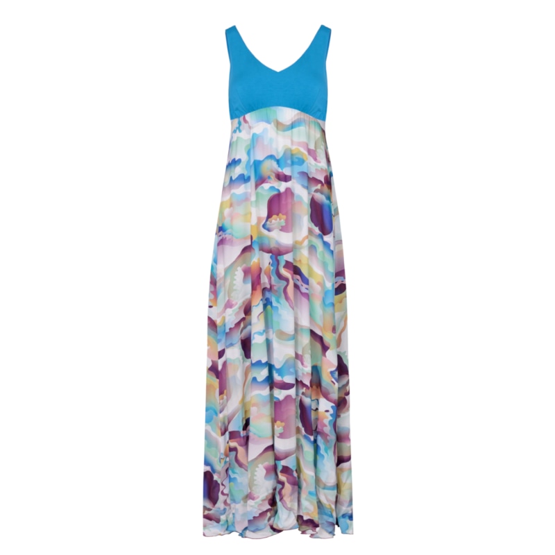 Thumbnail of Long Flowy Ecovero Viscose Dress image