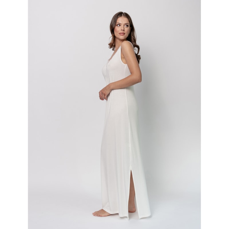 Ivory night dress best sale