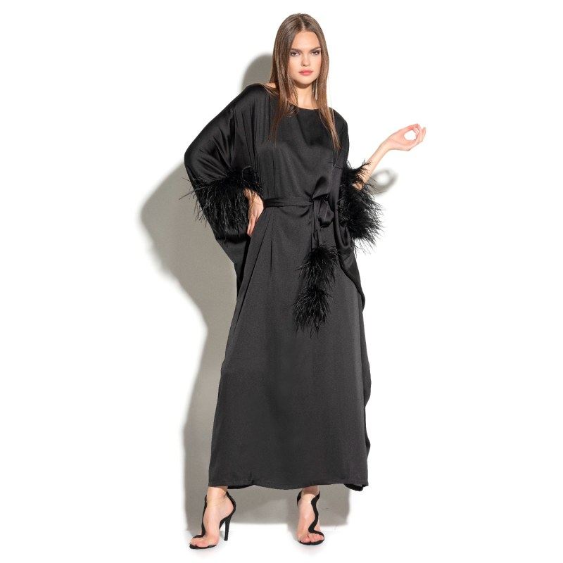 Kaftan satin polos sale