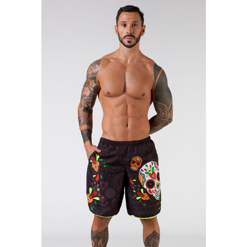 Skull swim shorts deals