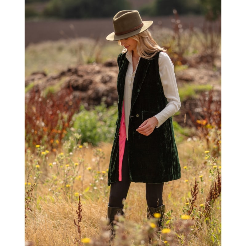 Dandelion Velvet Waistcoat main image 0
