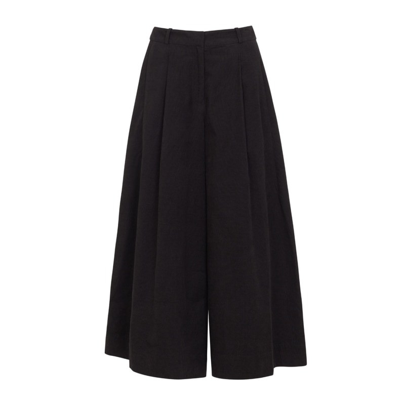 Lori Needlecord Onyx Black Culotte | Emily and Fin | Wolf & Badger