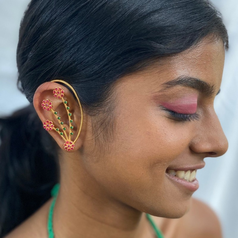 Lotus Earrings by Maalicious jewelry