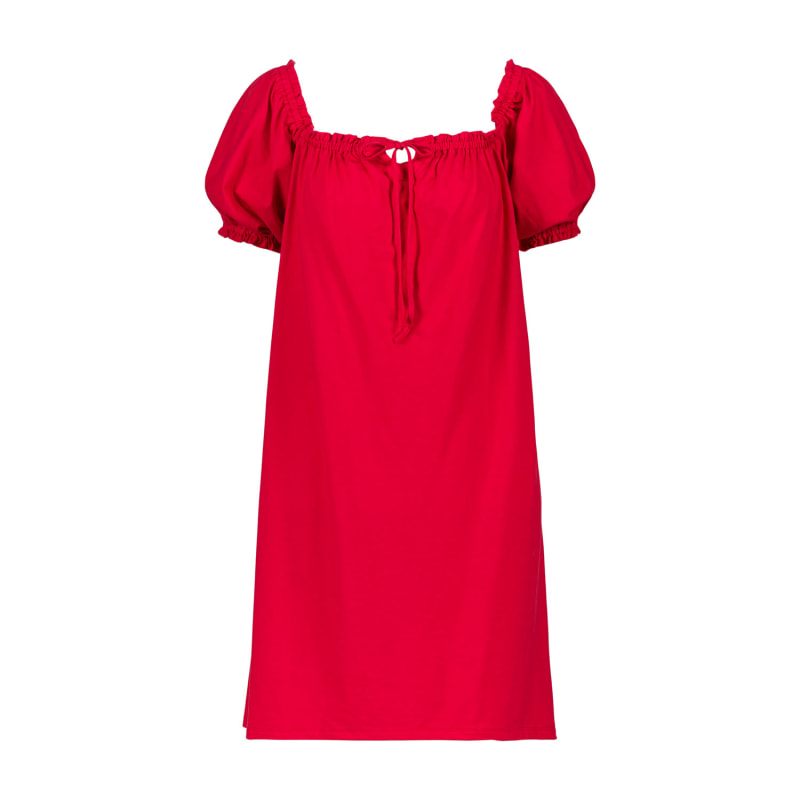 Thumbnail of Louna Red Off Shoulder Dress image