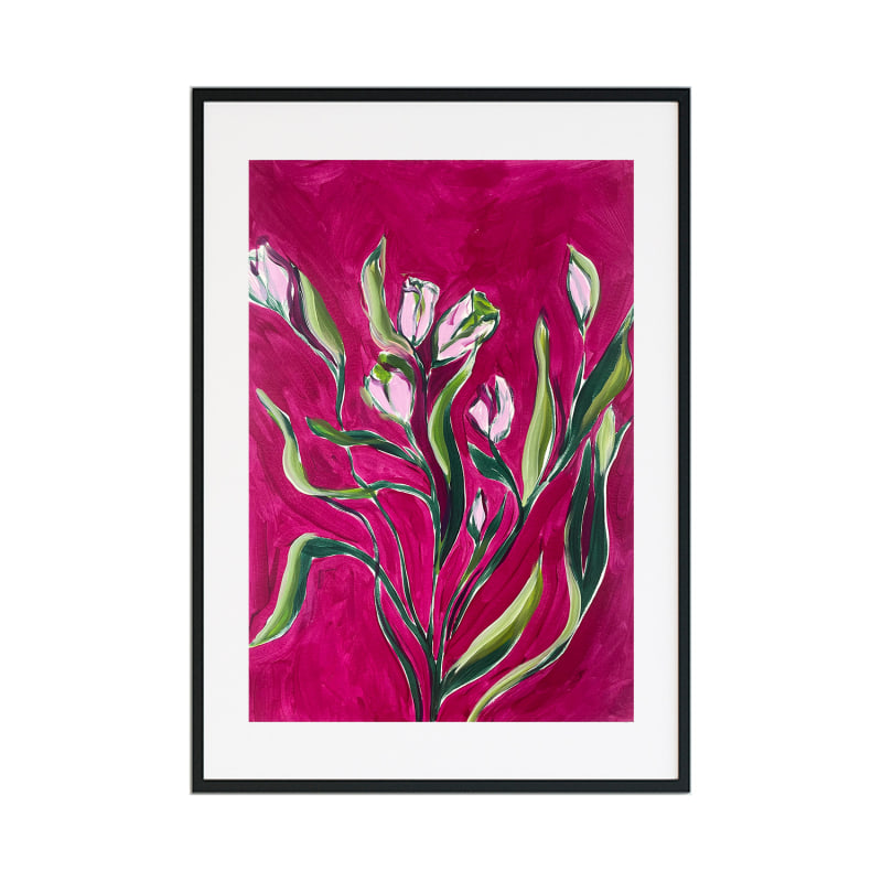 Thumbnail of Love Blooms - Abstract Floral Print image