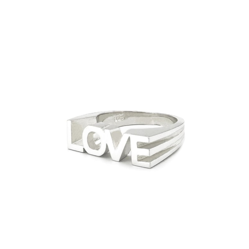 Ring that says love cheap