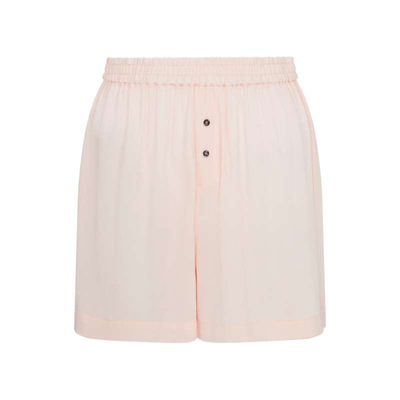 Basic And Soft Silk Shorts