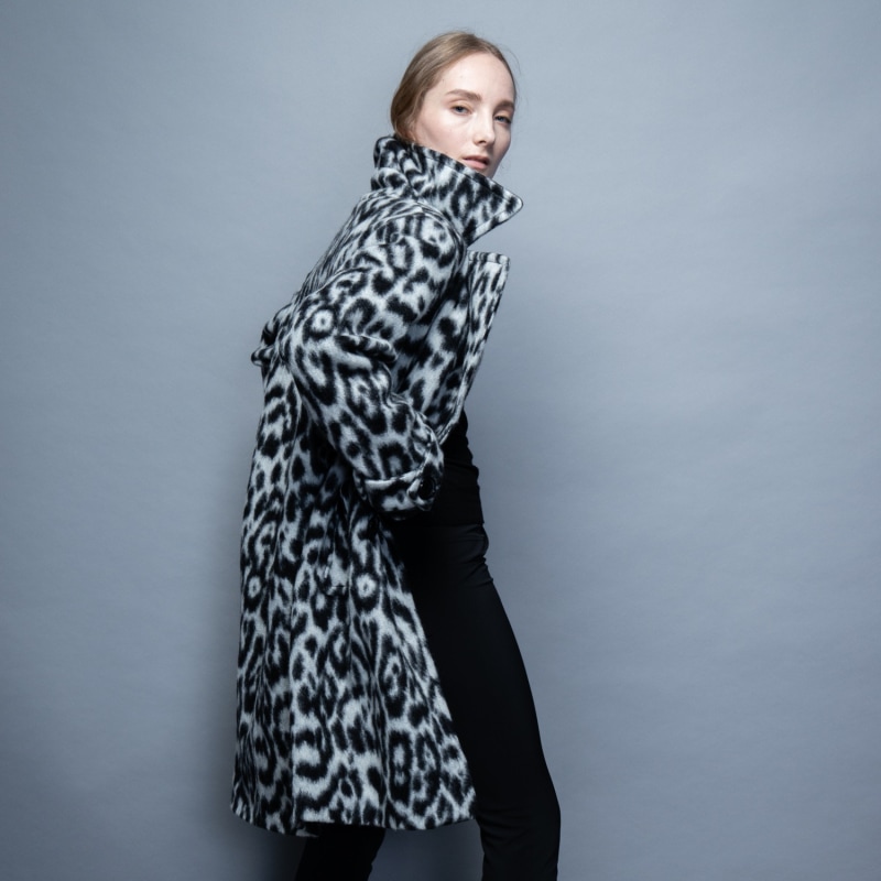 Thumbnail of Tracee Leopard Coat image