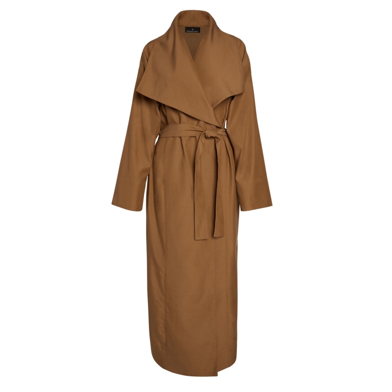 Exode Trench Coat Camel | Lâcher Prise Apparel | Wolf & Badger