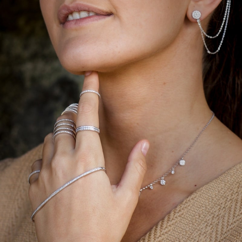 Palm cuff bracelet top