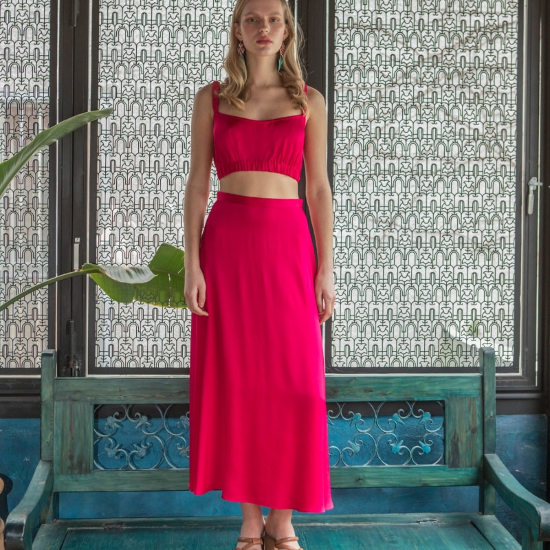 Thumbnail of Luna Skirt In Fuchsia image