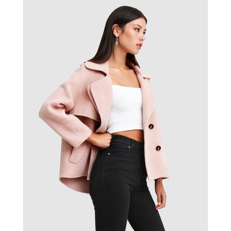 Blush peacoat cheap