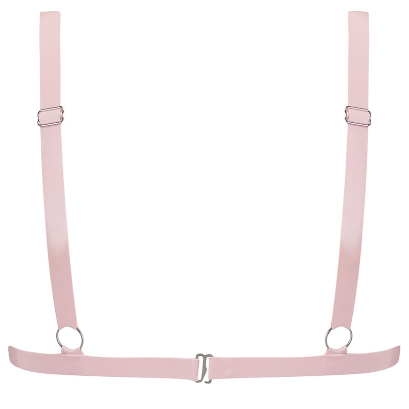 Thumbnail of Latex Triangle Bra - Pink image