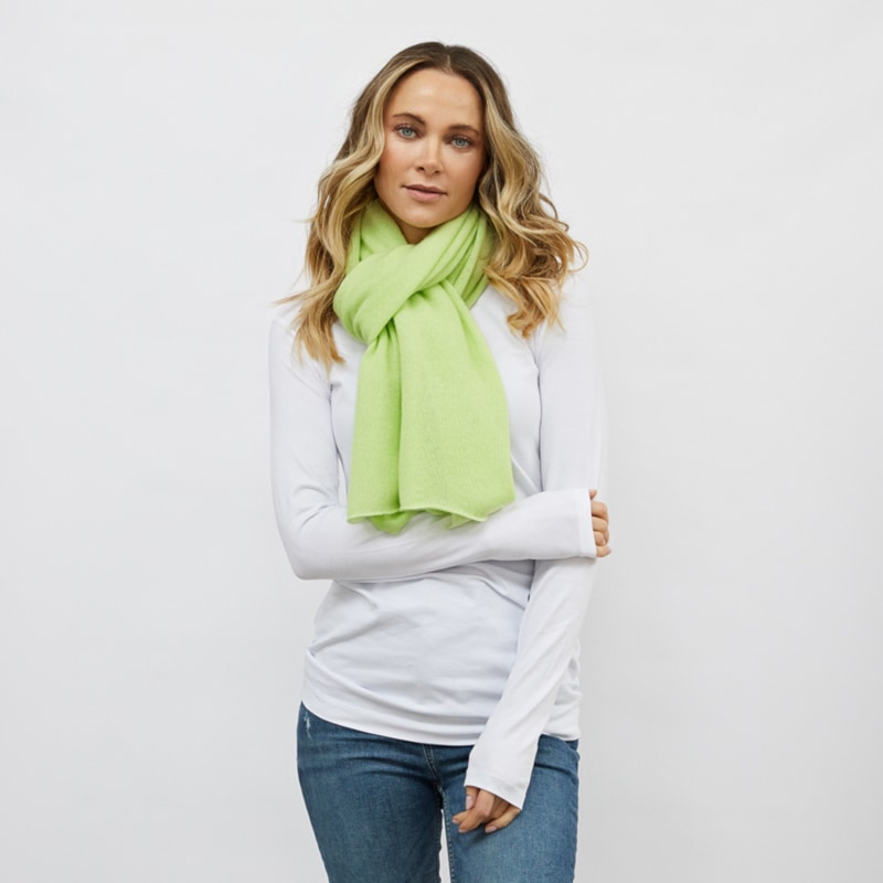 Thumbnail of Lucy Lime Multi Way Cashmere Wrap image