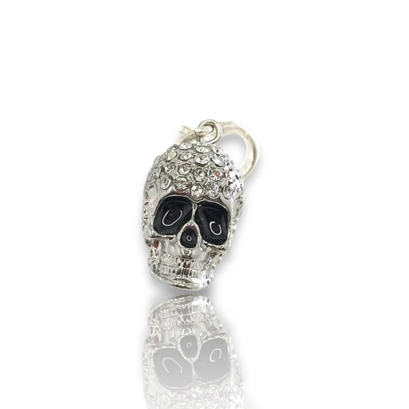 Sparkling skull charm hot sale