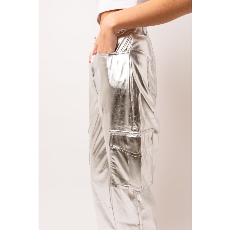 Thumbnail of Lupe Combat Silver Trousers image