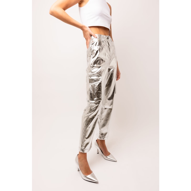 Thumbnail of Lupe Combat Silver Trousers image