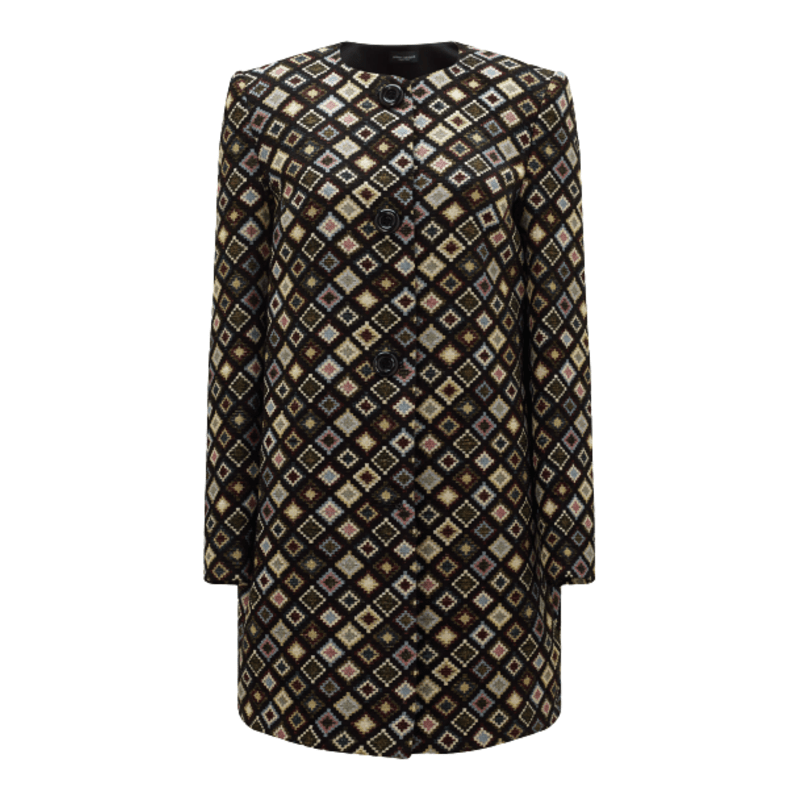 Thumbnail of Lurex Jacquard Coat image