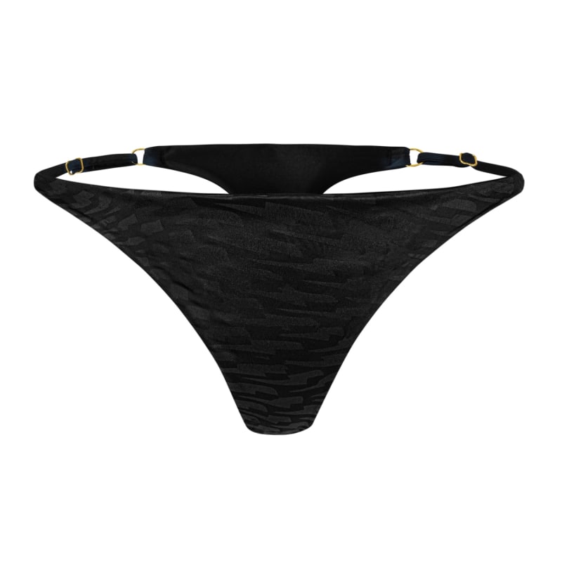 Thumbnail of Luscious Excess Black Adjustable Briefs image