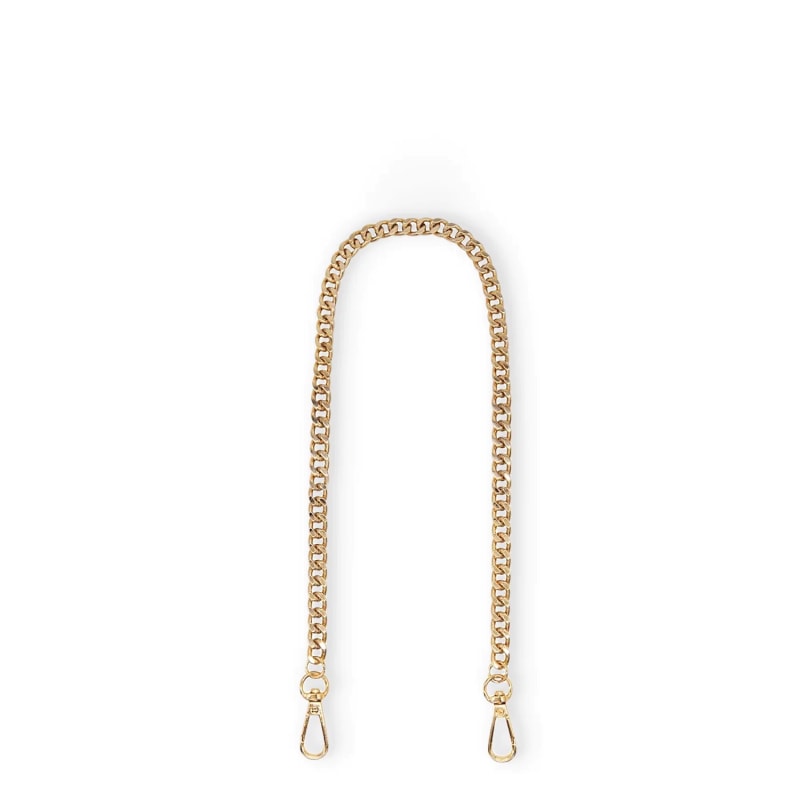 Luxe Short Gold Metal Chunky Chain Bag Strap, Johnny Loves Rosie