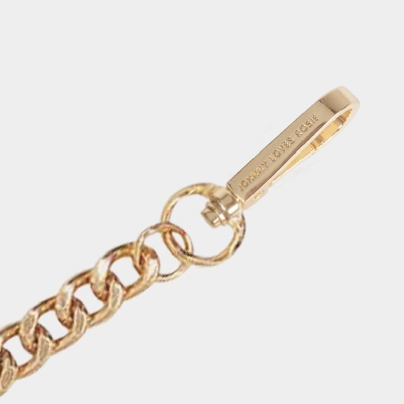 Luxe Gold Metal Chunky Chain Bag Strap.